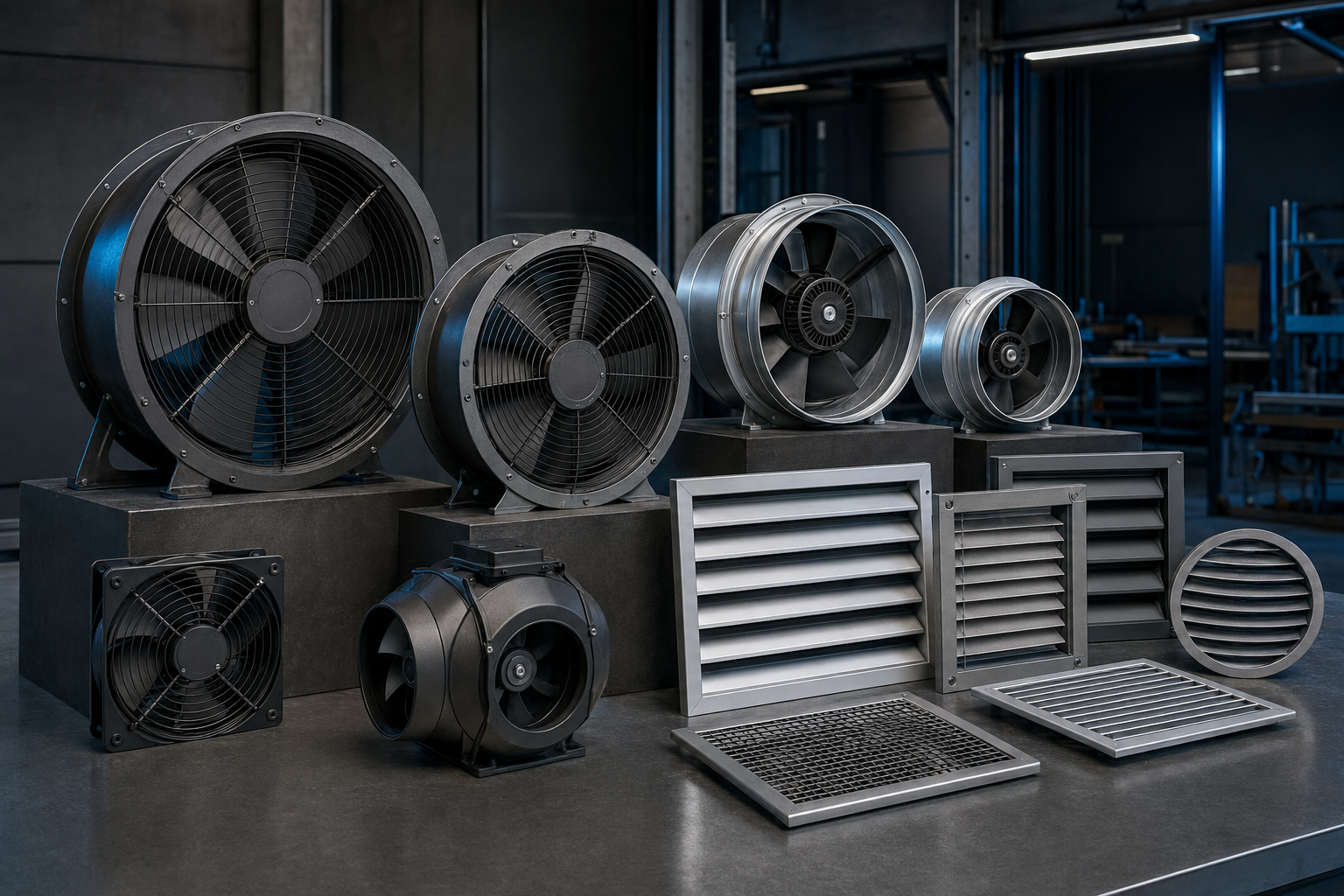 Ventilatoren und industrielle Lüftungstechnik